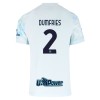 Maillot de Supporter Inter Milan Dumfries 2 Extérieur 2025-26 Pour Homme